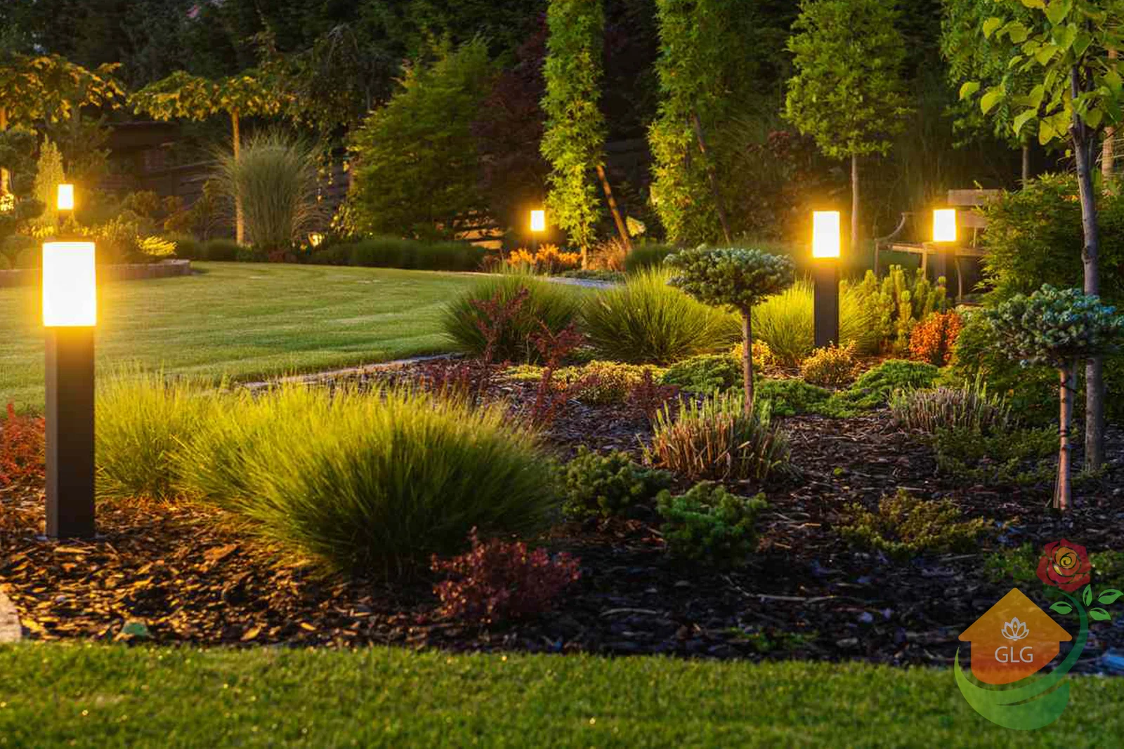 Flower Beds, Plants & Mulch